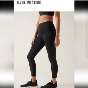 Athleta Elation Train 7/8 legging Black size small